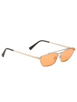 IRUS - 100 Percent UV Protected Blade Series Sunglasses for Men and Women-Orange (M)