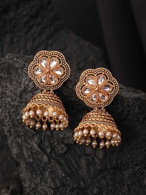 Jewellery Designs Gold Jhumka Designs Pinterest Buy Aatmana