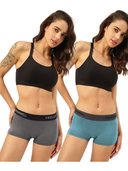 FREECULTR - Boyshorts Micromodal XPAT Waistband Airsoft Antichaffing Multicolor (Pack of 2)