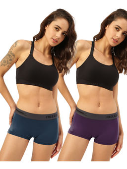 FREECULTR - Boyshorts Micromodal XPAT Waistband Airsoft Antichaffing Multicolor (Pack of 2)