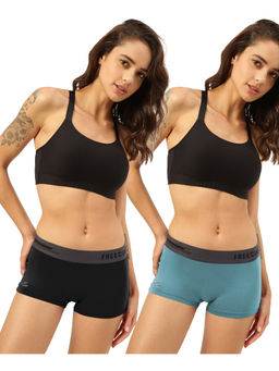 FREECULTR - Boyshorts Micromodal XPAT Waistband Airsoft Antichaffing Multicolor (Pack of 2)