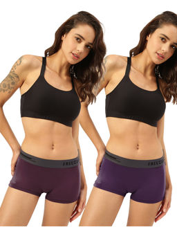 FREECULTR - Boyshorts Micromodal XPAT Waistband Airsoft Antichaffing Multicolor (Pack of 2)