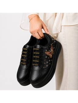 RETTROSE - Black Midnight Titli Sneakers