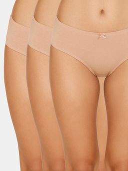 Zivame - Low Rise Full Coverage Hipster Panty (pack Of 3)