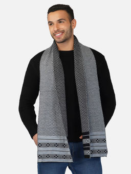 JOE Hazel - Black Reversible Argyle Muffler