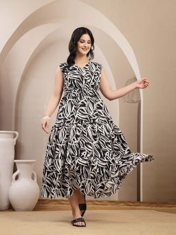 Stylum - Women Black Rayon Dress