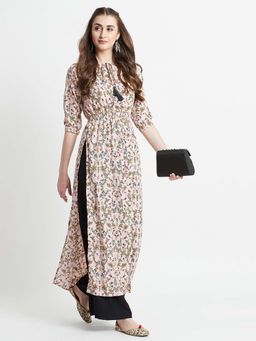 Miss Chase - Women Multi-Colour Crepe Kurta