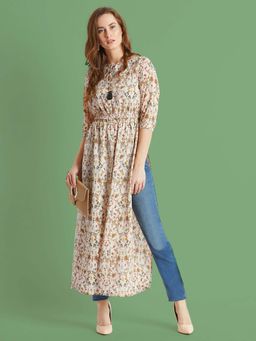 Miss Chase - Women Multi-Colour Crepe Kurta
