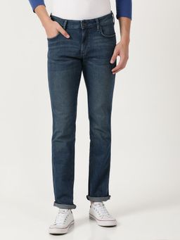 Wrangler - Men Skanders Blue Slim Jeans