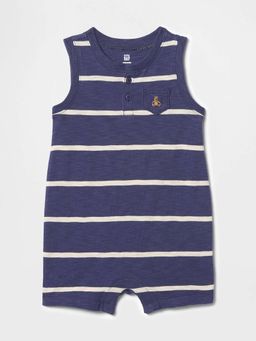 GAP - Navy Blue Stripes Regular Onesie