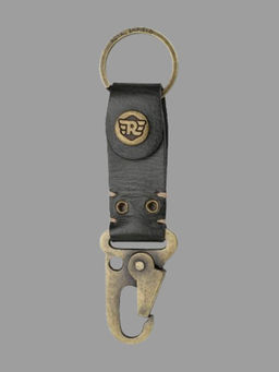 Royal Enfield - Green Metal Hook with Re Wing Key Chain