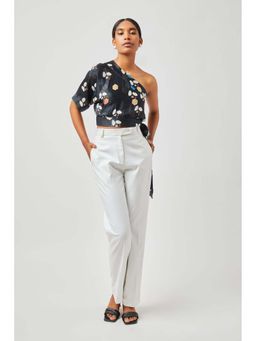 Contemponari - Women Black Poppy Top