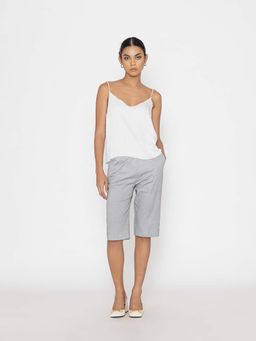 Contemponari - Women White Oasis Camisole