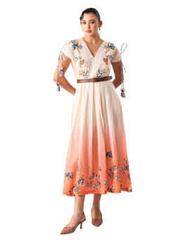 Label By Mohita - Multi-Color Coral Grace Dress