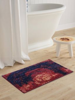 BIANCA - Super Soft Designer Anti Slip Bath Mat Large Abstract-Multi-Color