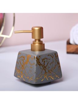 Voncasa - Ceramic Grey Soap Dispenser