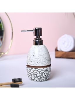 Voncasa - Ceramic off White Soap Dispenser