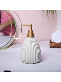 Voncasa - Ceramic Grey Color Soap Dispenser