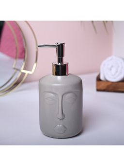 Voncasa - Ceramic Grey Soap Dispenser