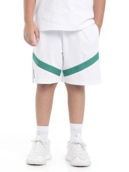 RARE ONES - White Kam Cotton Solid Shorts - Rare Ones By Rare Rabbit