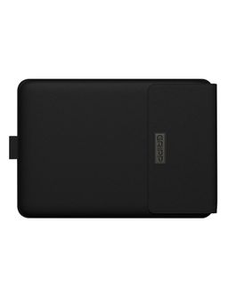 GRIPP - Malleable Multifunctional Slim Sleeve Bag Case for MacBook & Laptop Upto 14 inch - Black