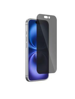 GRIPP - Privacy Tempered Glass for iPhone 16 (6.1") - Black