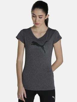 Puma - Heather Cat Womens Grey T-shirt