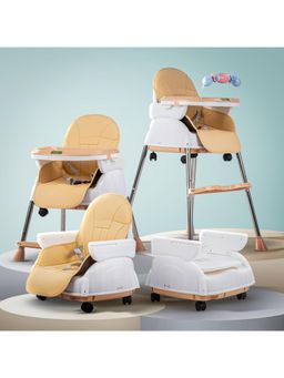 BAYBEE - Beige 4 In 1 Nora Baby High Chair (18-24 Months)
