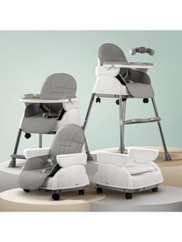 BAYBEE - Grey 4 In 1 Nora Baby High Chair (18-24 Months)