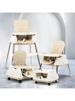 BAYBEE - Beige 3 In 1 Convertible High Chair (18-24 Months)