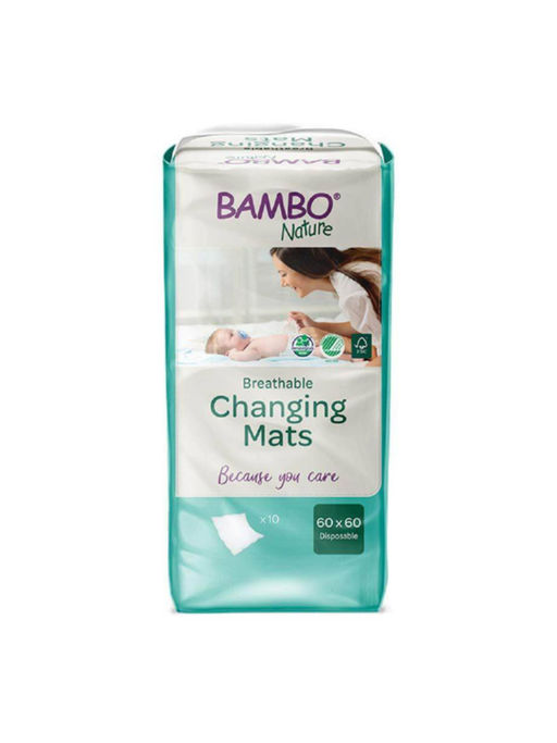 Bambo Nature Breathable Changing Mat 10 Pieces