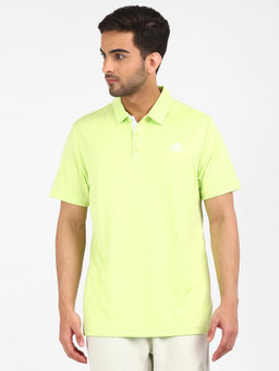 adidas - DRIVE POLO S Green Golf Polo Shirt