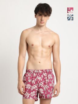 The Bear House - Mens Assorted Printed Pure Cotton Boxers (Pack of 2)