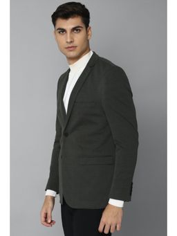 Louis Philippe - Grey Textured Blazer