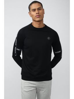 Van Heusen - Black Solid Sweatshirt