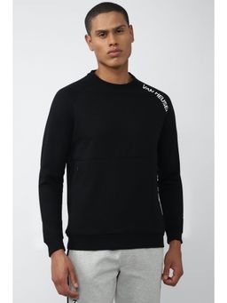 Van Heusen - Black Solid Sweatshirt