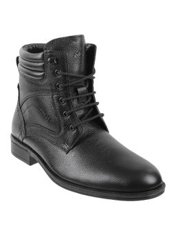 Metro - Black Textured Boots
