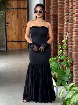 Tandul - Long Black Dress