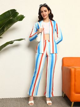 Tandul - Striking Striped Multicolour Co-Ord Set