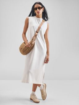 TOKYO TALKIES - Sleeveless White Dress