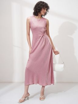 TOKYO TALKIES - Sleeveless Pink Dress