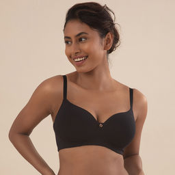 Nykd by Nykaa - NYKD Women T Shirt Bra NYB094U Black 38D