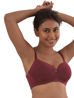 Nykd by Nykaa - NYKD Women T Shirt Bra NYB094U Maroon 38D
