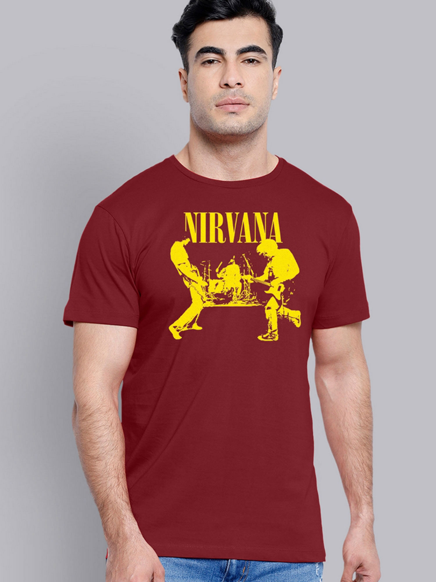 Free Authority Nirvana Printed Red 