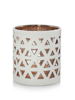 Yankee Candle - Belmont White Ceramic Tea Light Votive Holder