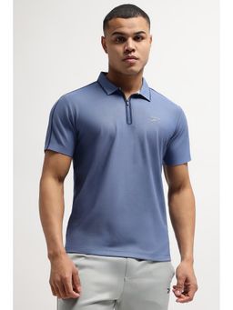Reebok - Men Blue Polo T-Shirt