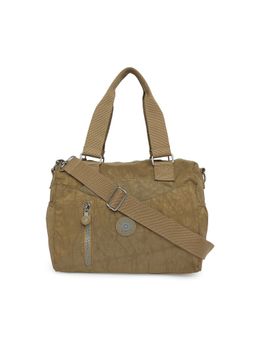 Baomi - CRINKLE Range Brown Color Soft Case Nylon Shoulder Bag