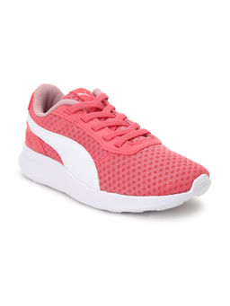 Puma - ST Activate AC Kids Pink Textured Sports Shoes