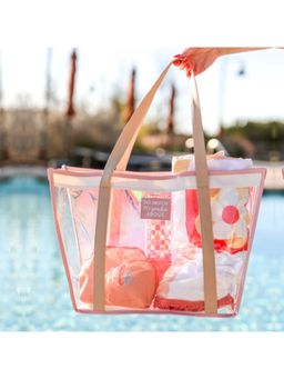 Hamster London - Pu Handle Tote Beige (M)