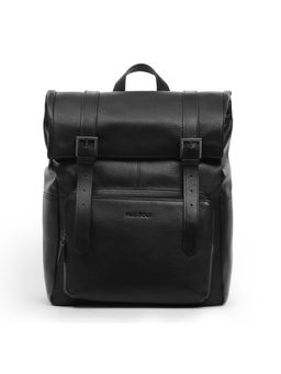 Mai Soli - Men Black Genuine Leather Toronto Backpack